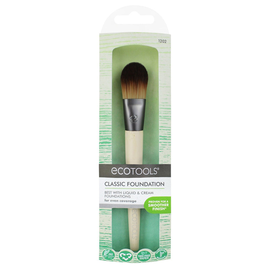 EcoTools, klassisk foundation børste, 1 børste