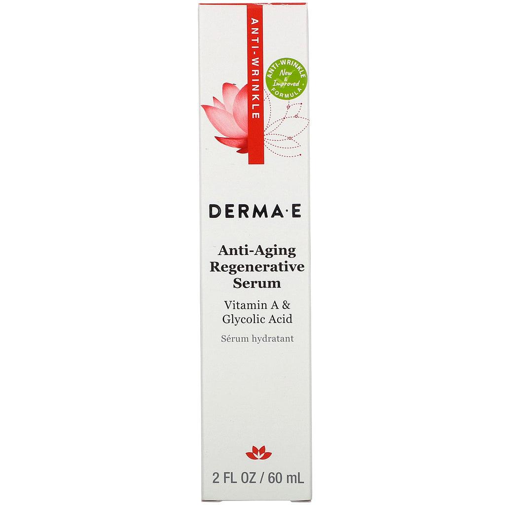 Derma E, anti-rynke regenerativt serum, 2 fl oz (60 ml)