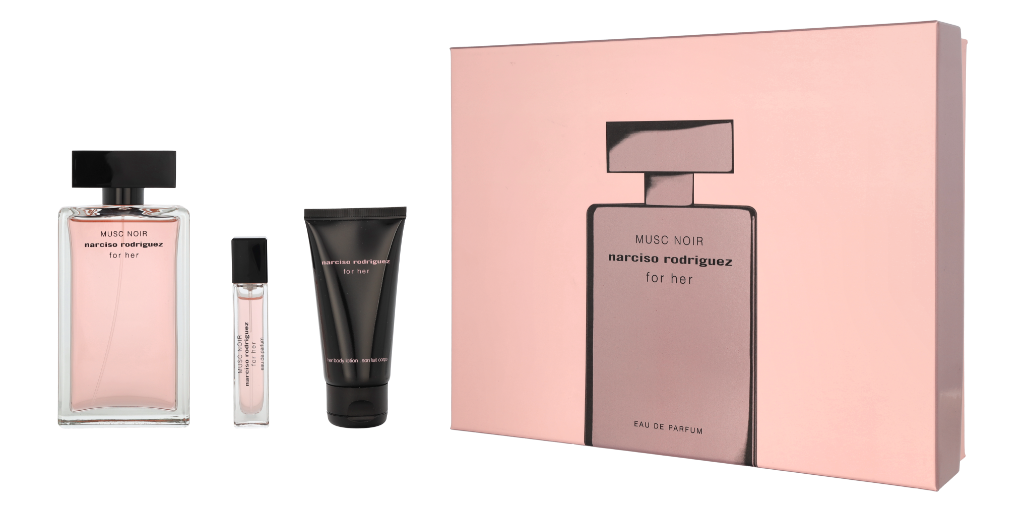 Narciso Rodriguez Musc Noir til hendes gavesæt 160 ml