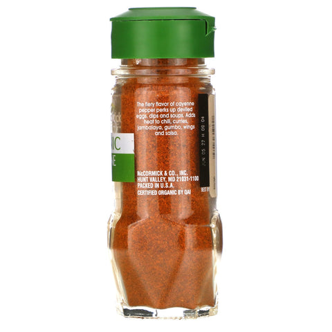 McCormick Gourmet, Pimienta de cayena, 42 g (1,5 oz)