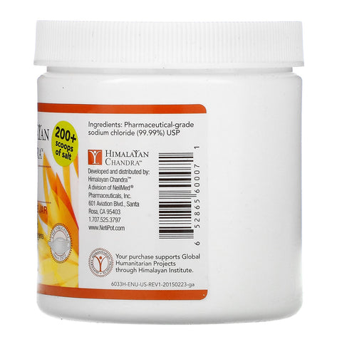 Himalayan Institute, Neti•Salt, Eco Refillable Jar, 12 oz (340.2 g)