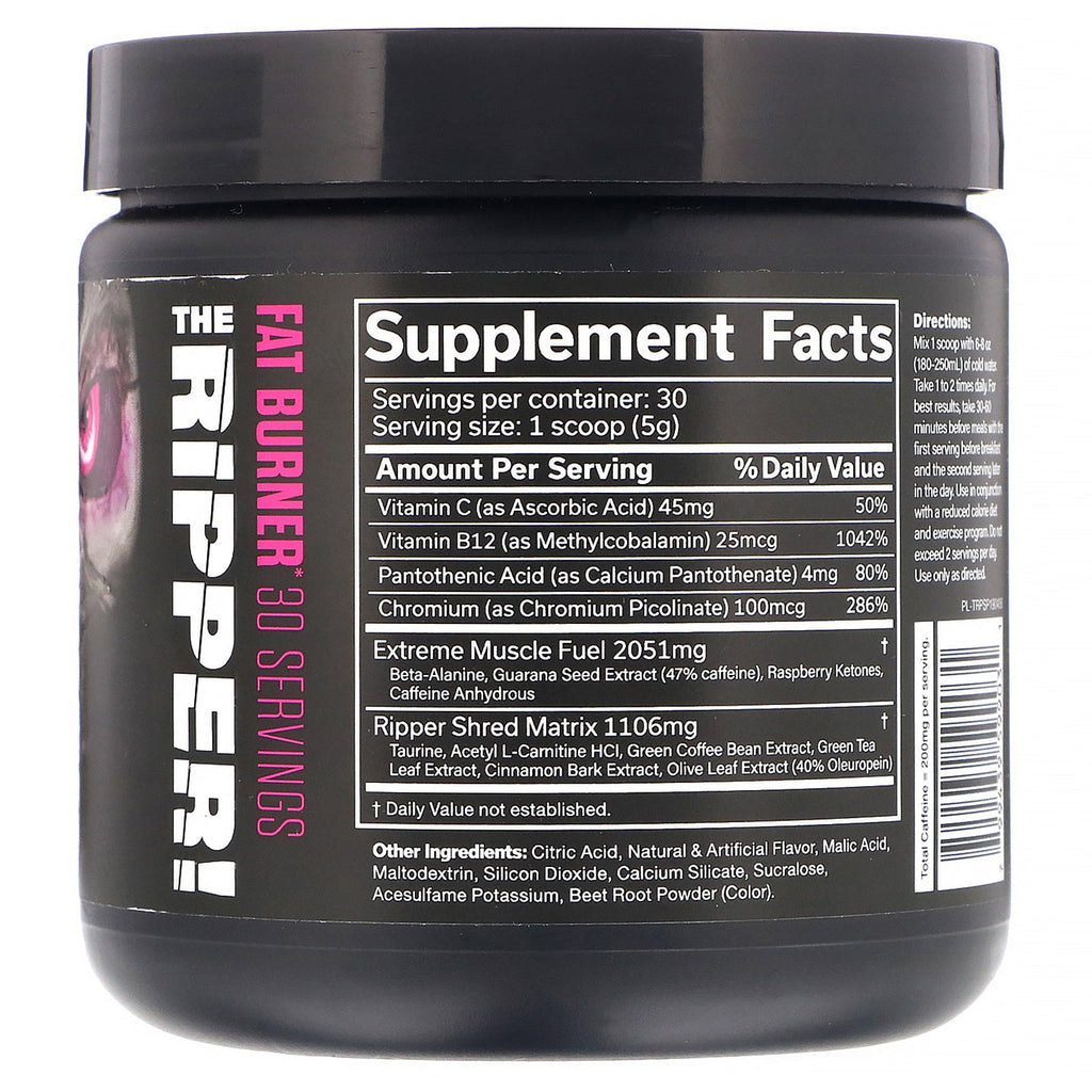 JNX Sports, The Ripper, Fat Burner, Pixie Sticks, 5,3 oz (150 g)