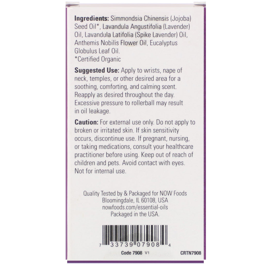 Now Foods, Head Relief Roll-On, 1/3 fl oz (10 ml)