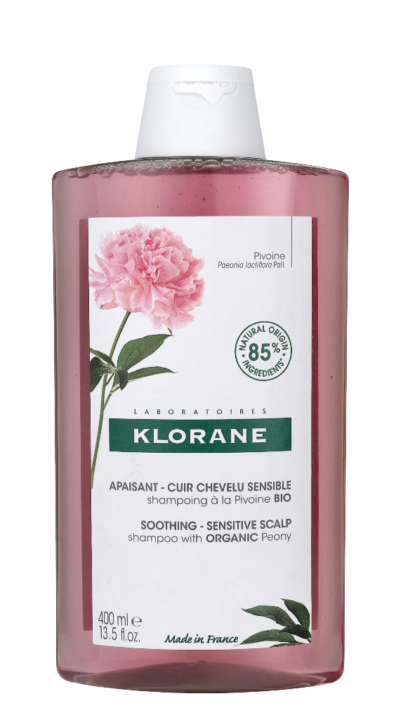 Klorane Shampoo Med Økologisk Pæon 400 ml