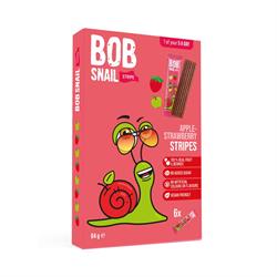 Bob Snail Bob Snail Apple-Strawberry Stripes 84g- 100% Fruits & Berries