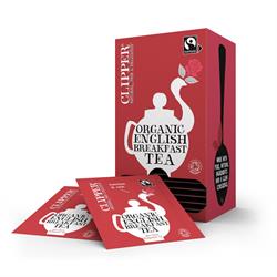 Clipper Clipper Fairtrade Organic English Breakfast 25 Envelopes
