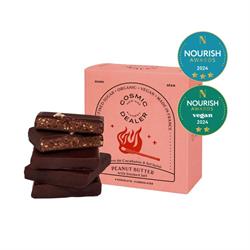 Cosmic Dealer Mini Chocolate Box Peanut - Box of 4 Peanut Butter Chocolate Bites 80g
