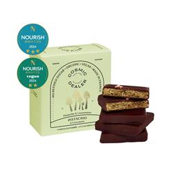 Cosmic Dealer Mini Chocolate Box Pistachio - Box of 4 Pistachio Butter Chocolates Bites 80g