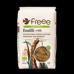 Doves Farm Gluten Free Organic Brown Rice Fusilli 400g