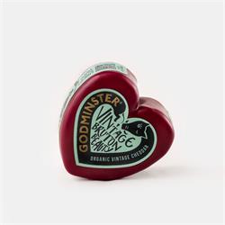 Godminster Godminster Vintage Bruton Beauty Organic Cheddar - Heart 200g