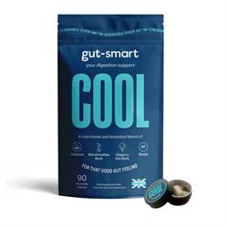 gut-smart Chewable tablet for natural heartburn and indigestion relief.