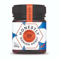 Honestly Manuka Honestly Manuka Premium Raw Manuka Honey 350+ MGO 250g