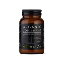 KIKI Health Organic Lion's Mane Mushroom Extract Powder - 50g