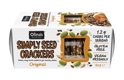 Olinas Bakehouse Gluten Free Original Seed Crackers 80g