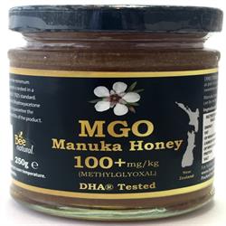 MGO Manuka Honey 100+mg/kg Methylglyoxal 250g