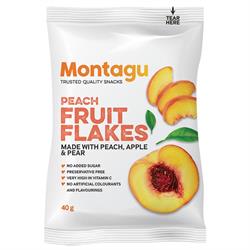 Montagu Peach Fruit Flakes 30g