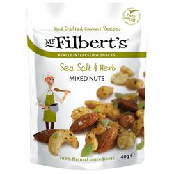 Mr Filberts Mr Filberts Sea Salt and Herb Mixed Nuts 40g