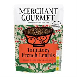 Merchant Gourmet Puy Lentils Sundried Tomato & Basil 250g
