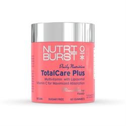 Nutriburst TotalCare Plus Multivitamin
Vegan Sugar Free 60 Gummies