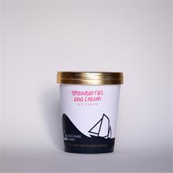 Salcombe Dairy Salcombe Dairy Strawberry & Cream Ice Cream 120ml