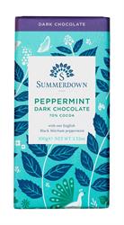 Summerdown Summerdown - Peppermint Dark Chocolate Bar - 100g