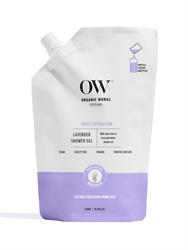 Organic Works Lavender Relax & Replenish Shower Gel - 500ml