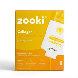 Zooki Marine Collagen 5000mg Citrus Lime 30 Sachets Box