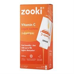 Zooki Liposomal Vitamin C 1000mg Orange 5 Sachets Box