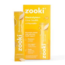 YourZooki Zooki Electrolytes+ Liver Health Lemon Ginger 7 Sachet