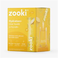 Zooki Electrolytes+ Liver Health Lemon Ginger 30 Sachet