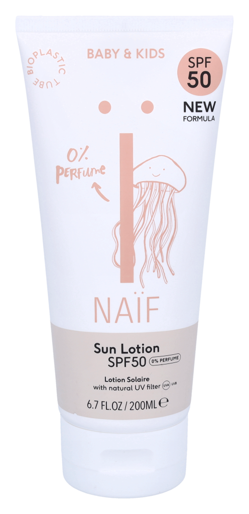 Naif Baby &amp; Kids Sun Lotion SPF50 200 ml