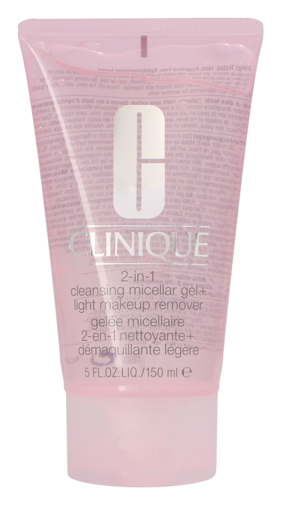 Clinique 2-i-1 renser. Mic. Gel+Let Makeup Rem. 150 ml