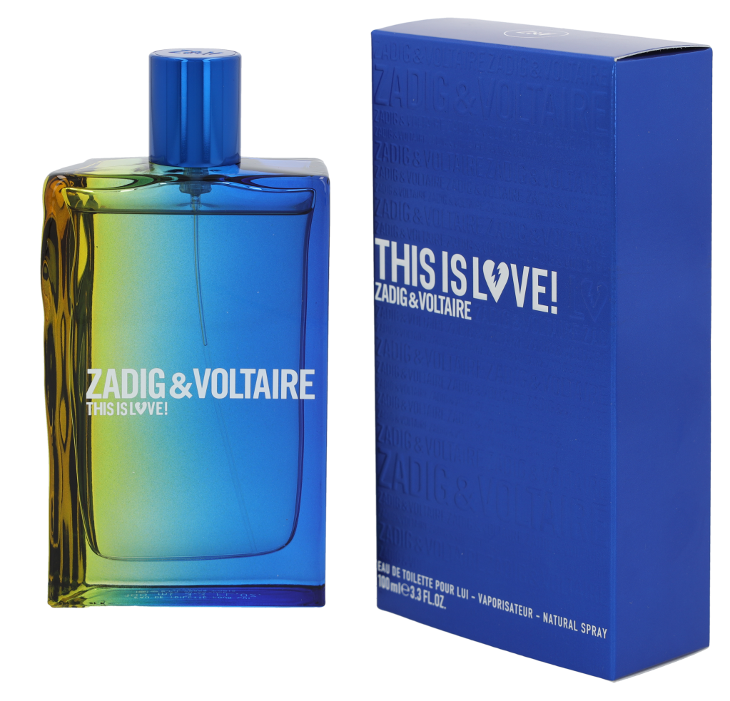 Zadig &amp; Voltaire This Is Love! Til ham Edt Spray 100 ml