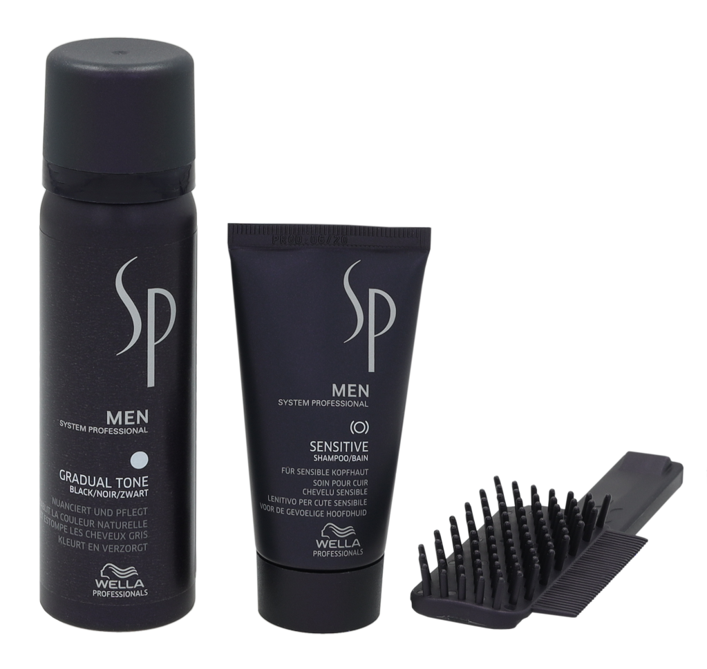 Wella SP - Men Gradual Tone - Sort 90 ml