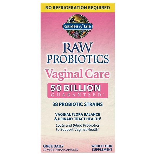 Garden of Life, Raw Probiotics Vaginal Care (Shelf-Stable) - 30 vcaps