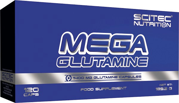 SciTec, Mega Glutamine - 120 caps
