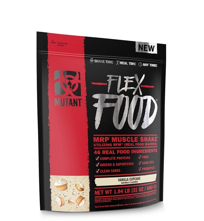 Mutant, Flex Food, Vanilla Cupcake - 880g