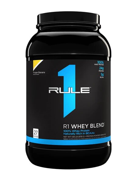 Rule One, R1 Whey Blend, Frozen Banana - 878g