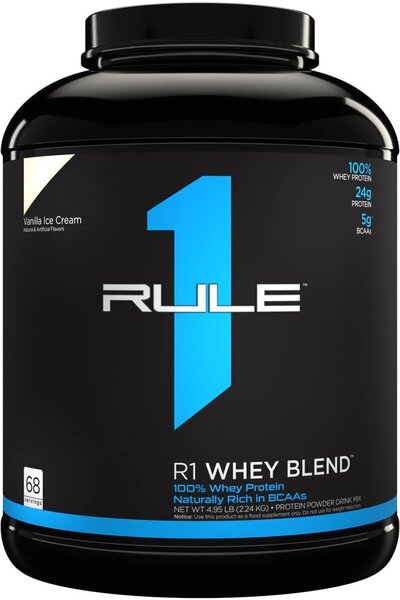 Rule One, R1 Whey Blend, Vanilla Ice Cream - 2240g