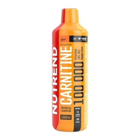 Nutrend, Carnitine 100 000, Orange - 1000 ml.