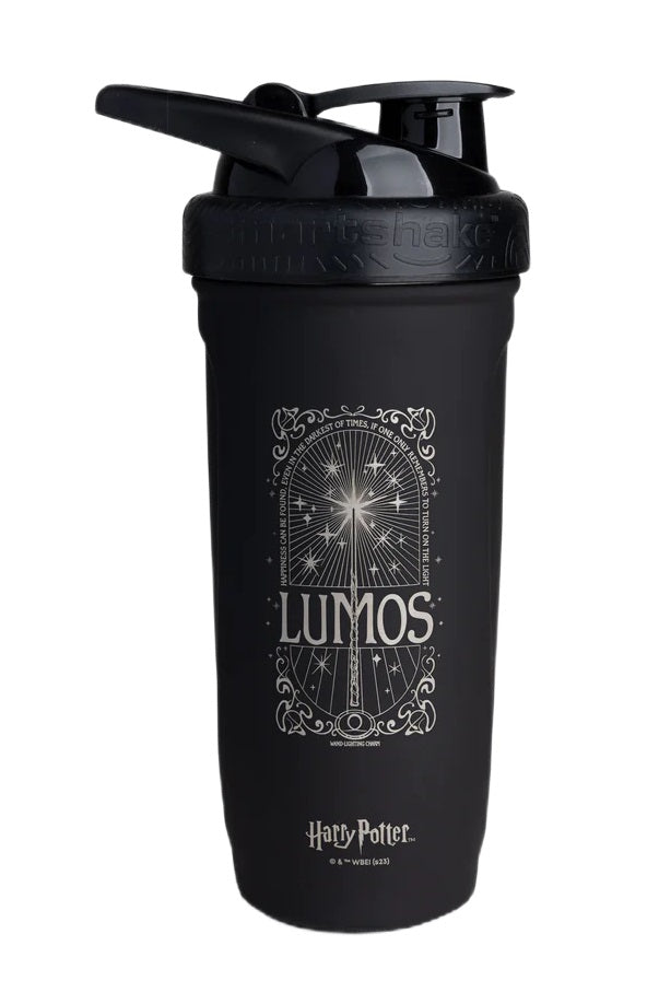 SmartShake, Harry Potter Collection Stainless Steel Shaker, Lumos - 900 ml.