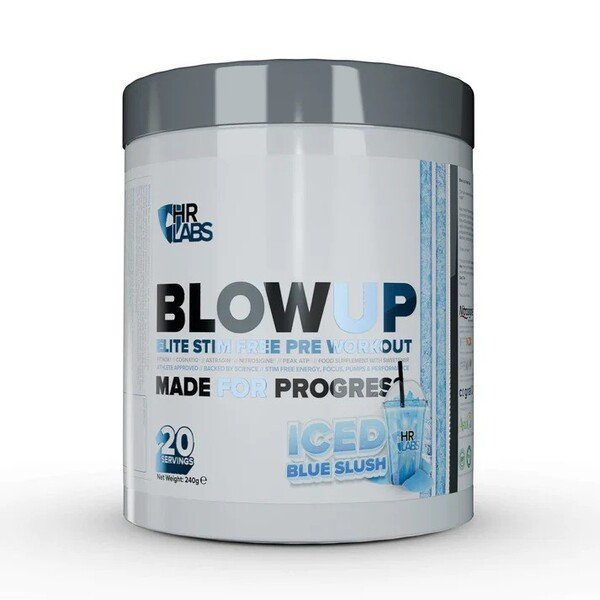 HR Labs, Blow UP, Iced Blue Slush - 240g