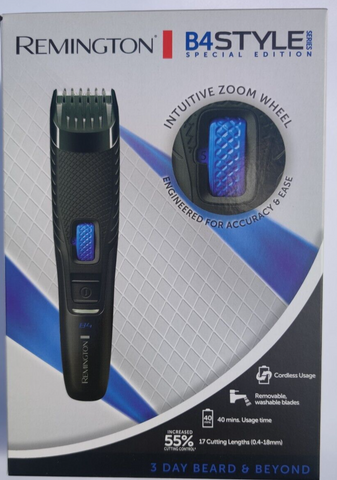 Recortadora de barba Remington|Serie estilo B4|17 juegos | Sin cable