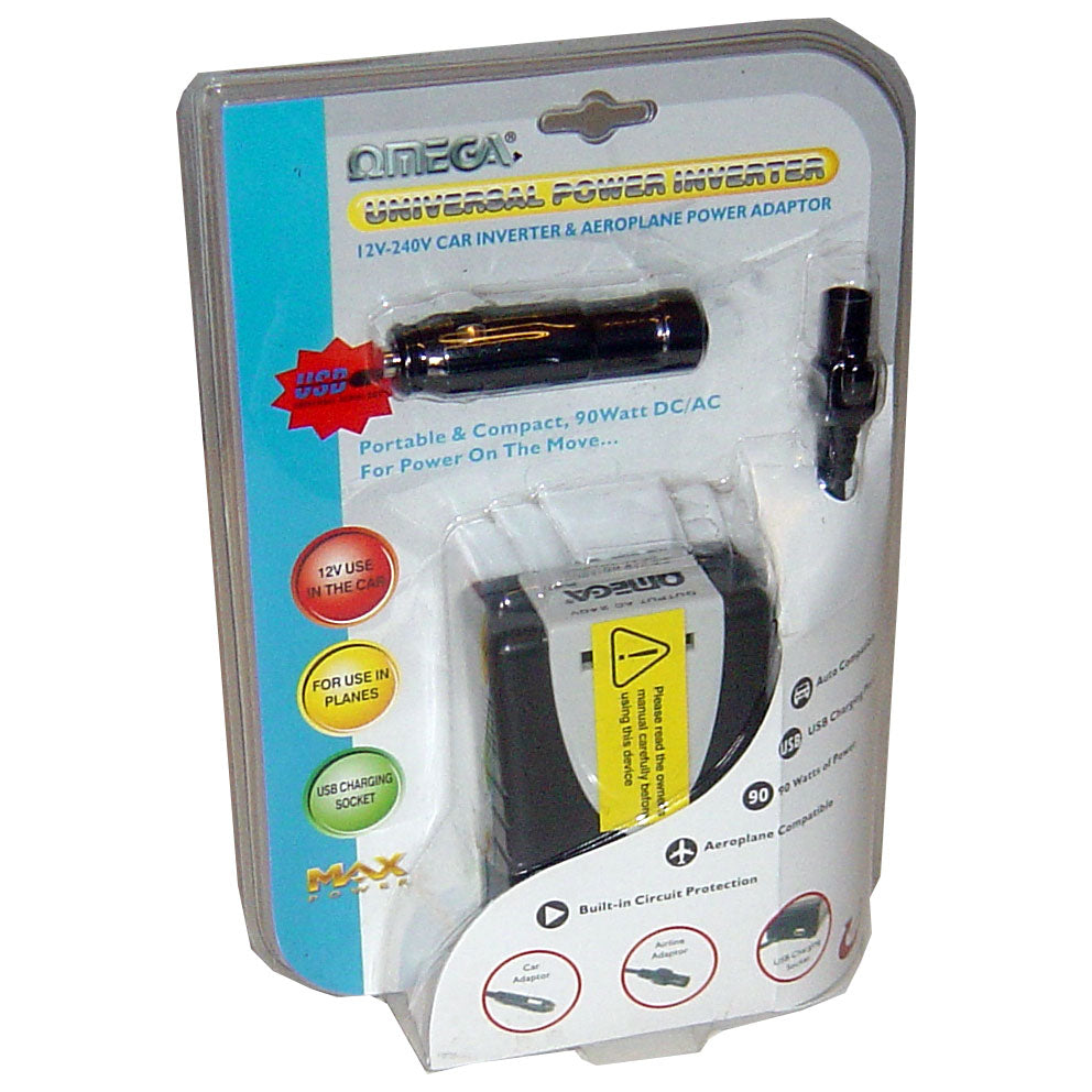 Omega Omega PI-02 Car Inverter 12VDC TIL 240V