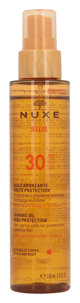 Nuxe Sun Tanning Sun Oil SPF30 150 ml