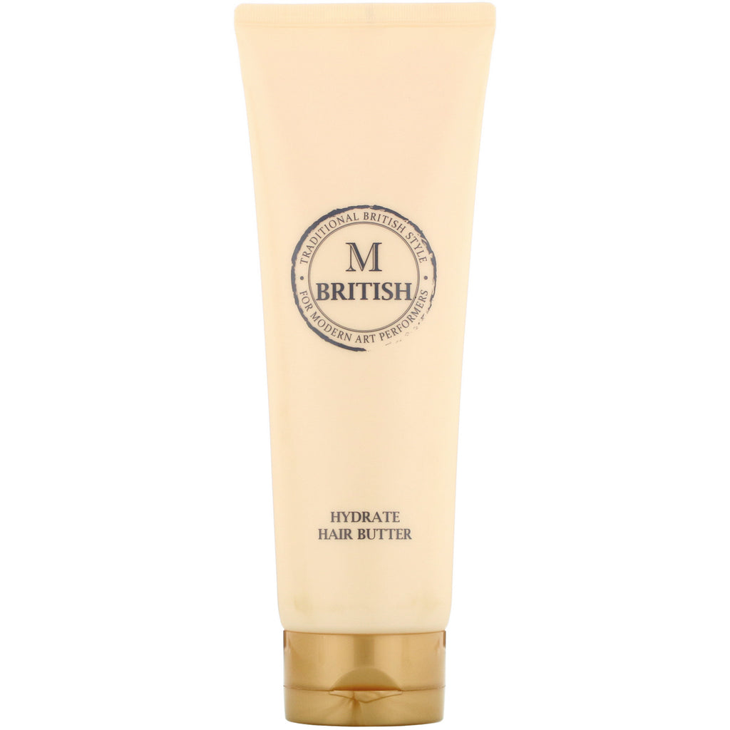 British M, Hydrate Hair Butter, 8.81 oz (250 g)