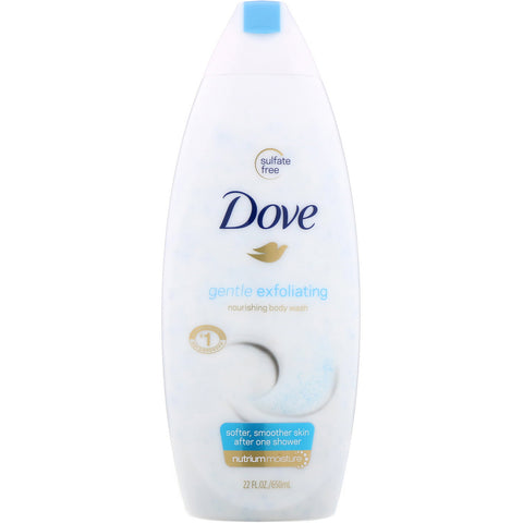 Dove, Gentle Exfoliating Body Wash, 22 fl oz (650 ml)