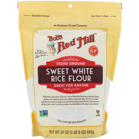 Bob&#39;s Red Mill, Sweet White Rice Flour, 24 oz (680 g)