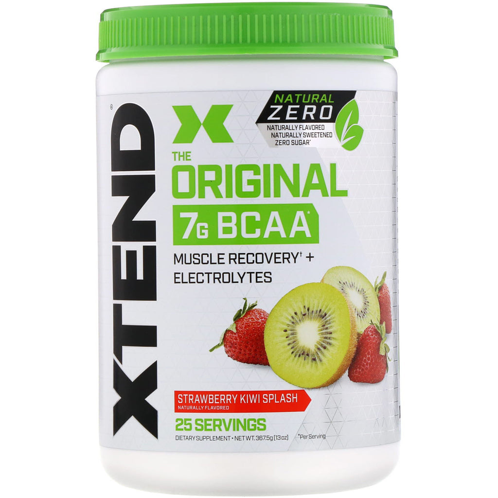 Xtend, The Original 7G BCAA, Natural Zero, Strawberry Kiwi Splash, 13 oz (367.5 g)