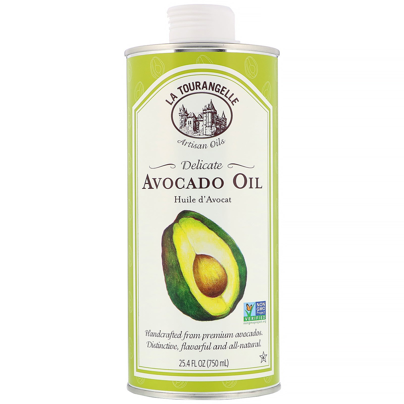 La Tourangelle, Delicate Avocado Oil, 25.4 fl oz (750 ml)